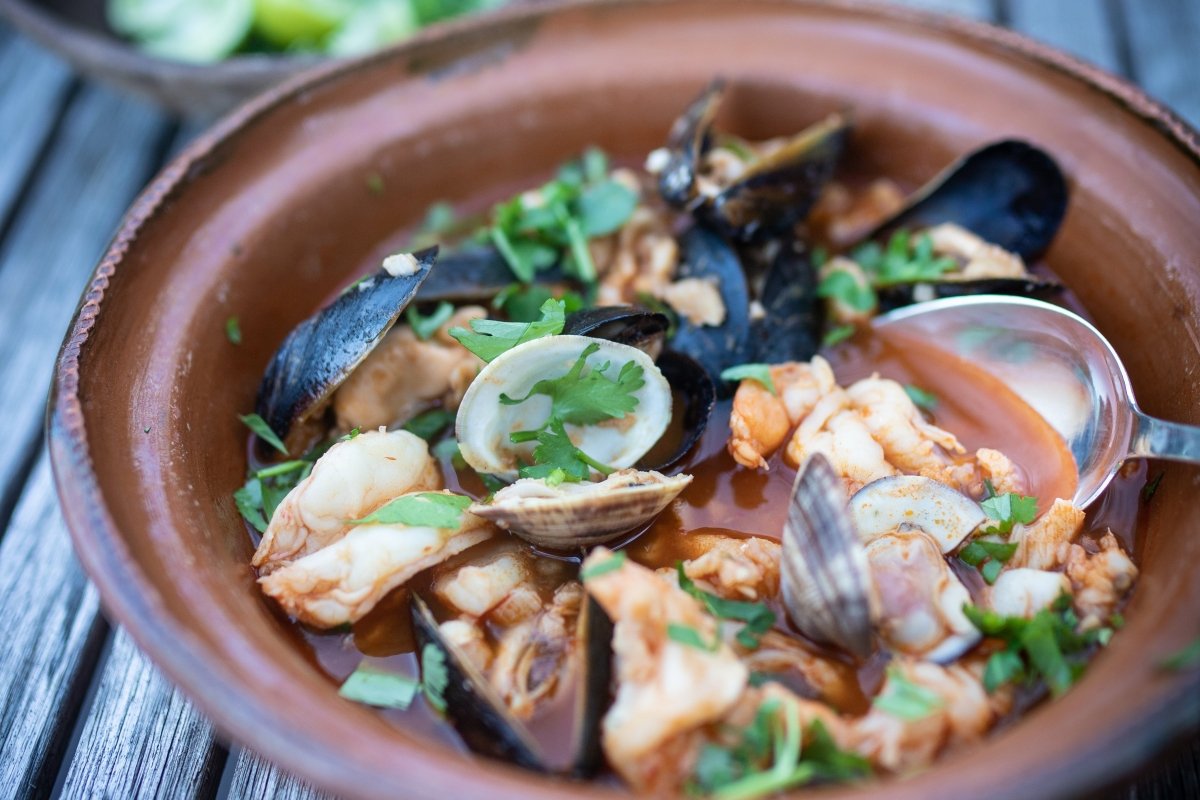 Acapulco-Style Seafood Pozole - Rancho Gordo