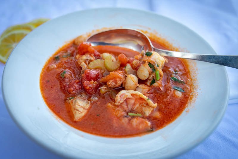 Fish & Shrimp Stew with Alubia Blanca – Rancho Gordo
