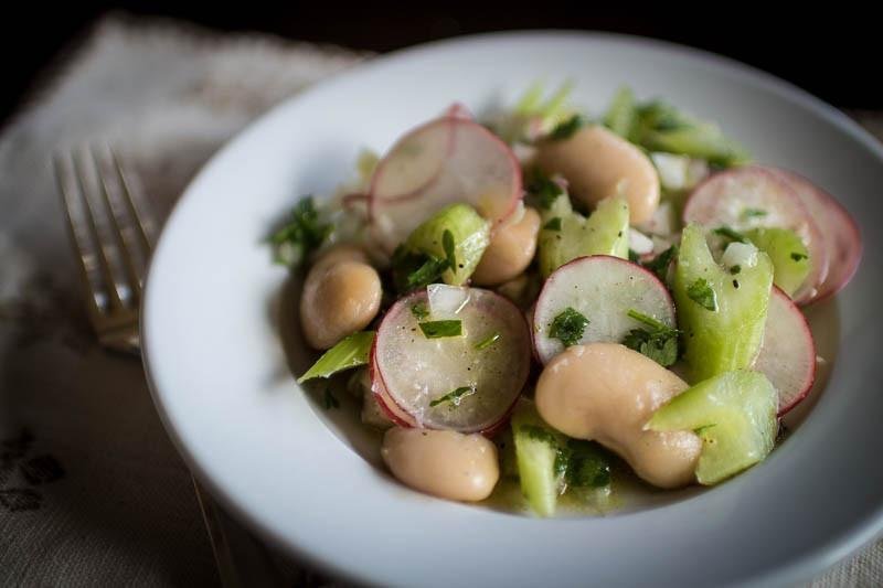 White Bean, Celery and Radish Salad Recipe – Rancho Gordo