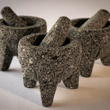Small molcajete with legs