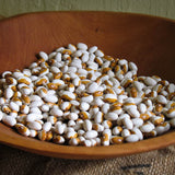 Yellow Eye, a small white bean with a yellow spot - Rancho Gordo, Heirloom beans