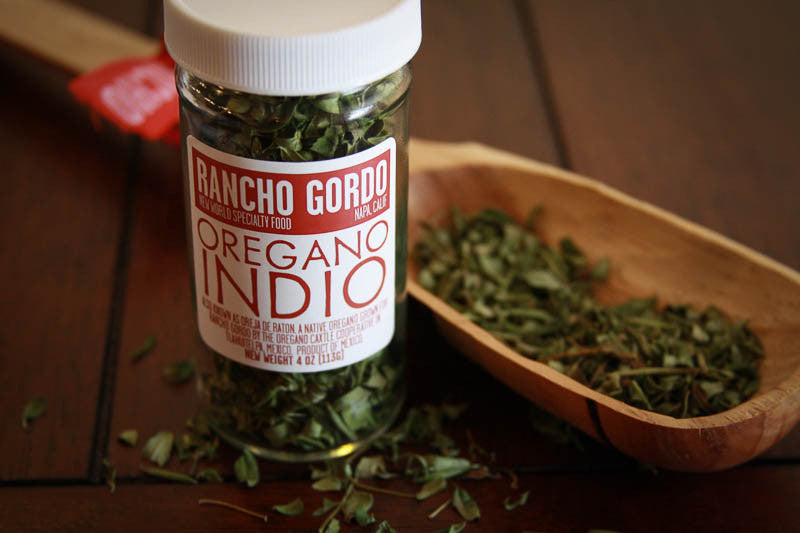 Oregano Indio in a .4oz jar - Rancho Gordo