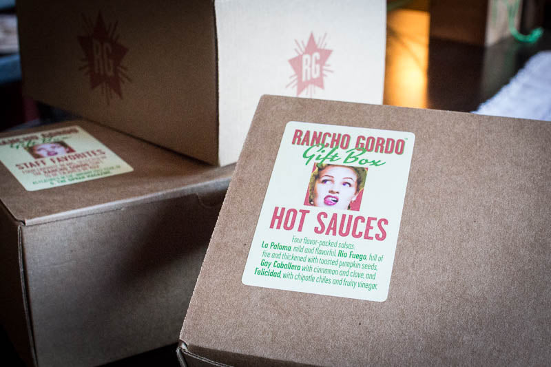 Hot Sauce Gift Box, Rancho Gordo