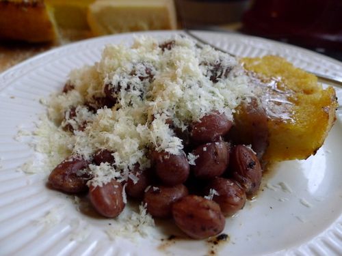 Playing with Fire: Polenta and Beans from the Fireplace