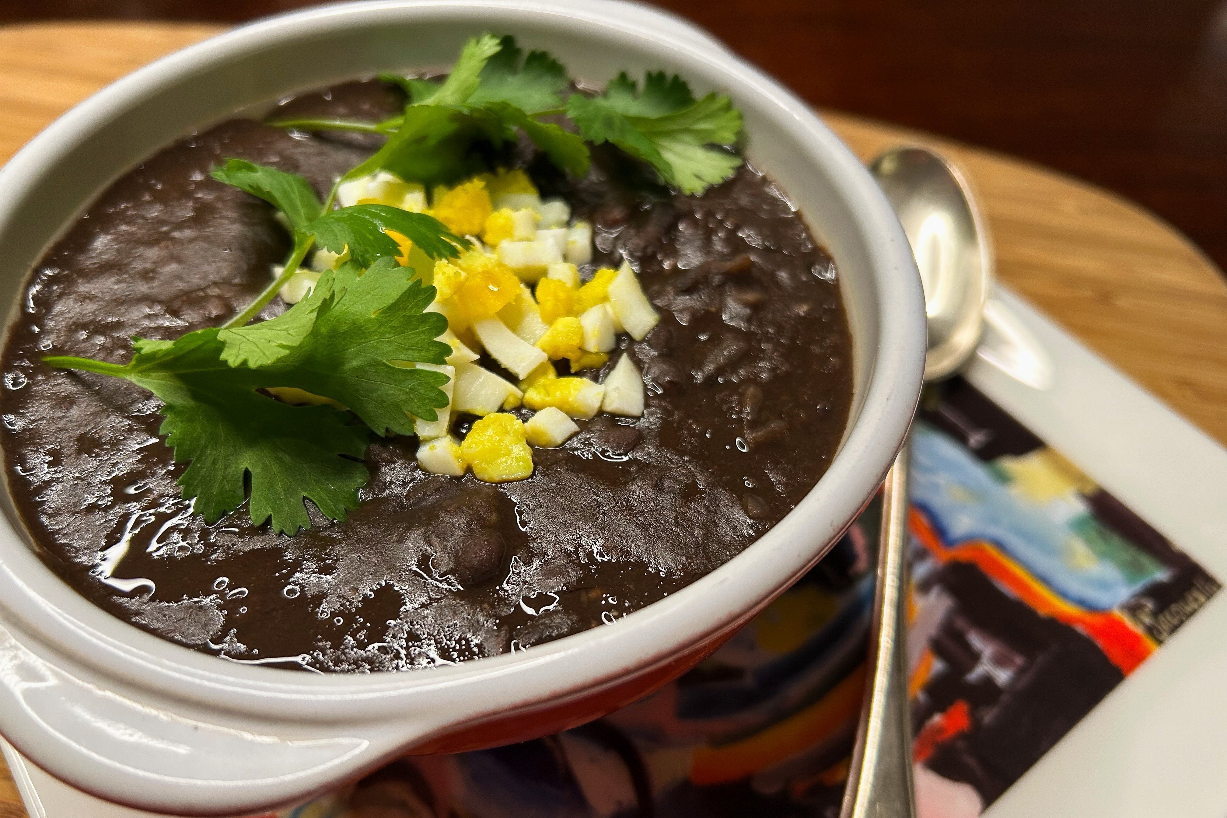 Jacques Pépin's Black Bean Soup
