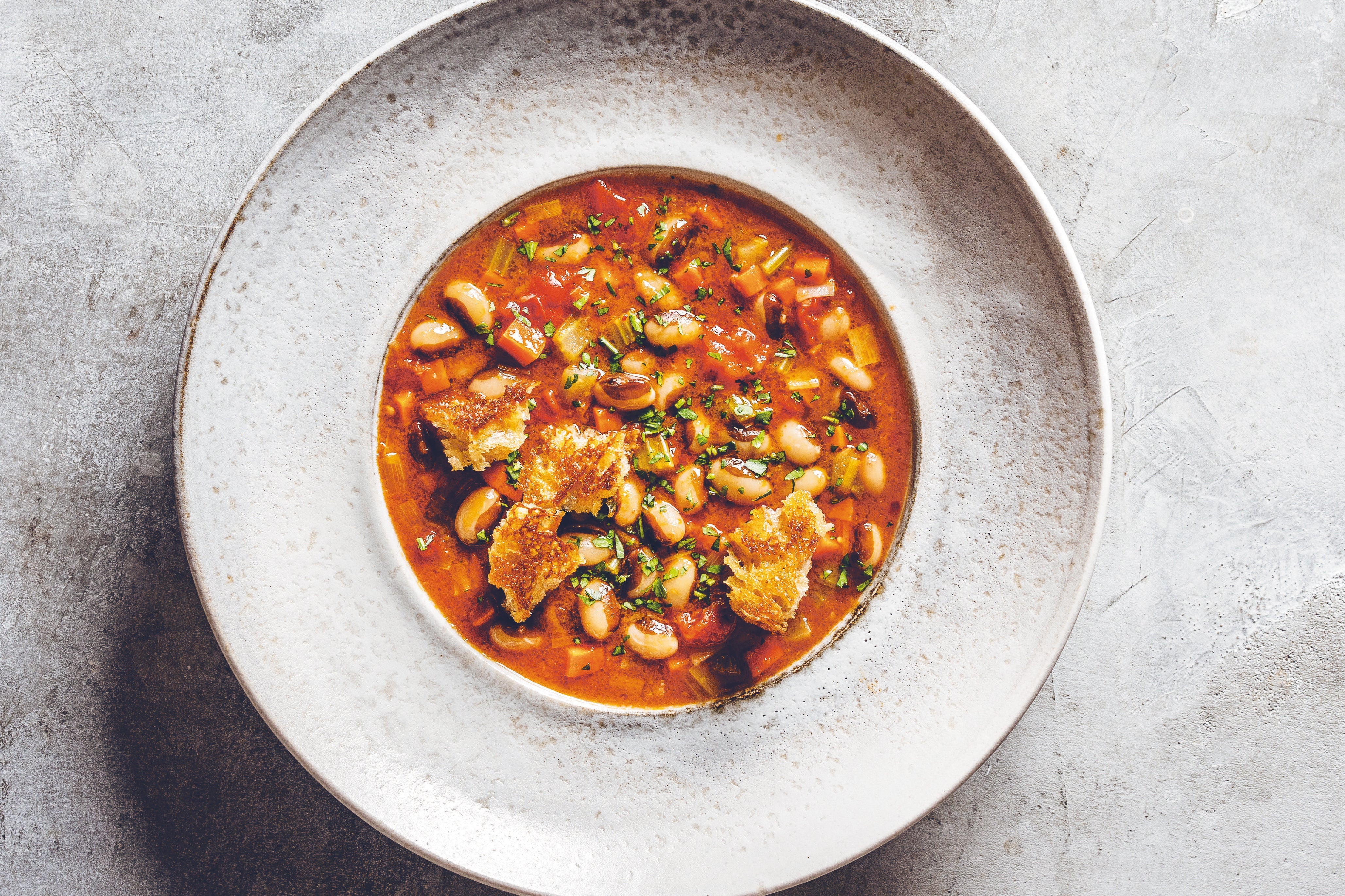 Jeremy Fox's Yellow Eye Soup