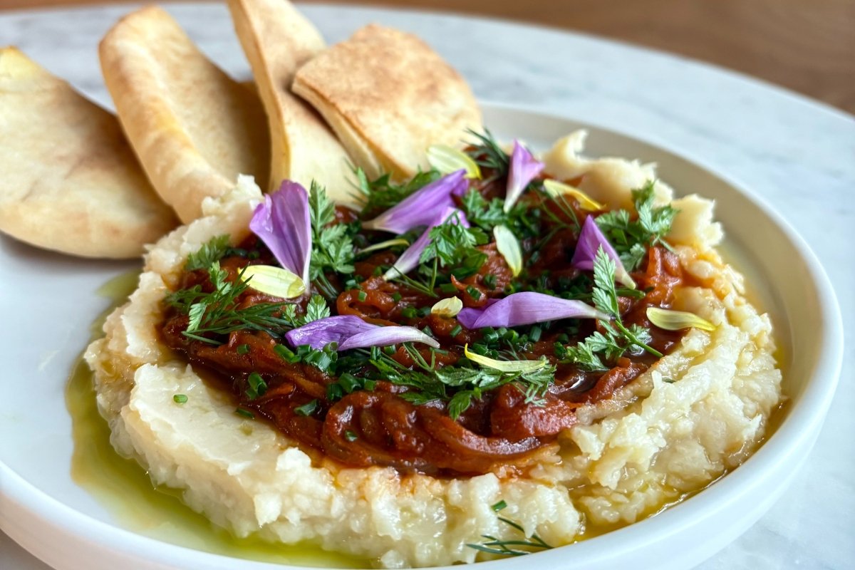 Fasole Batuta (Romanian White Bean Dip) - Rancho Gordo