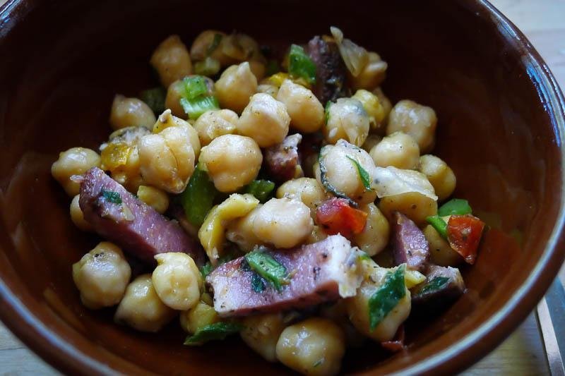 Garbanzo Bean and Tasso Ham Salad - Rancho Gordo