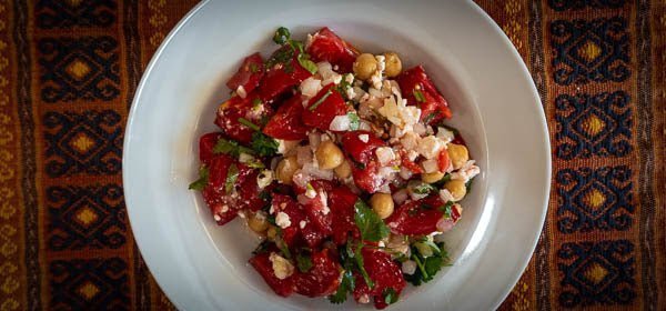 Garbanzo, Tomato and Feta Salad Recipe – Rancho Gordo