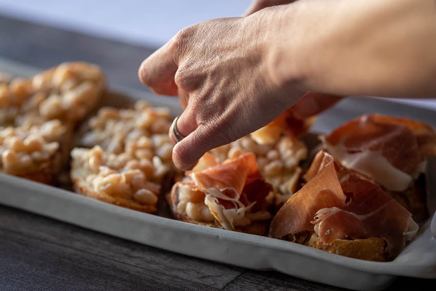 Garlic-Rubbed Beans on Toast - Rancho Gordo