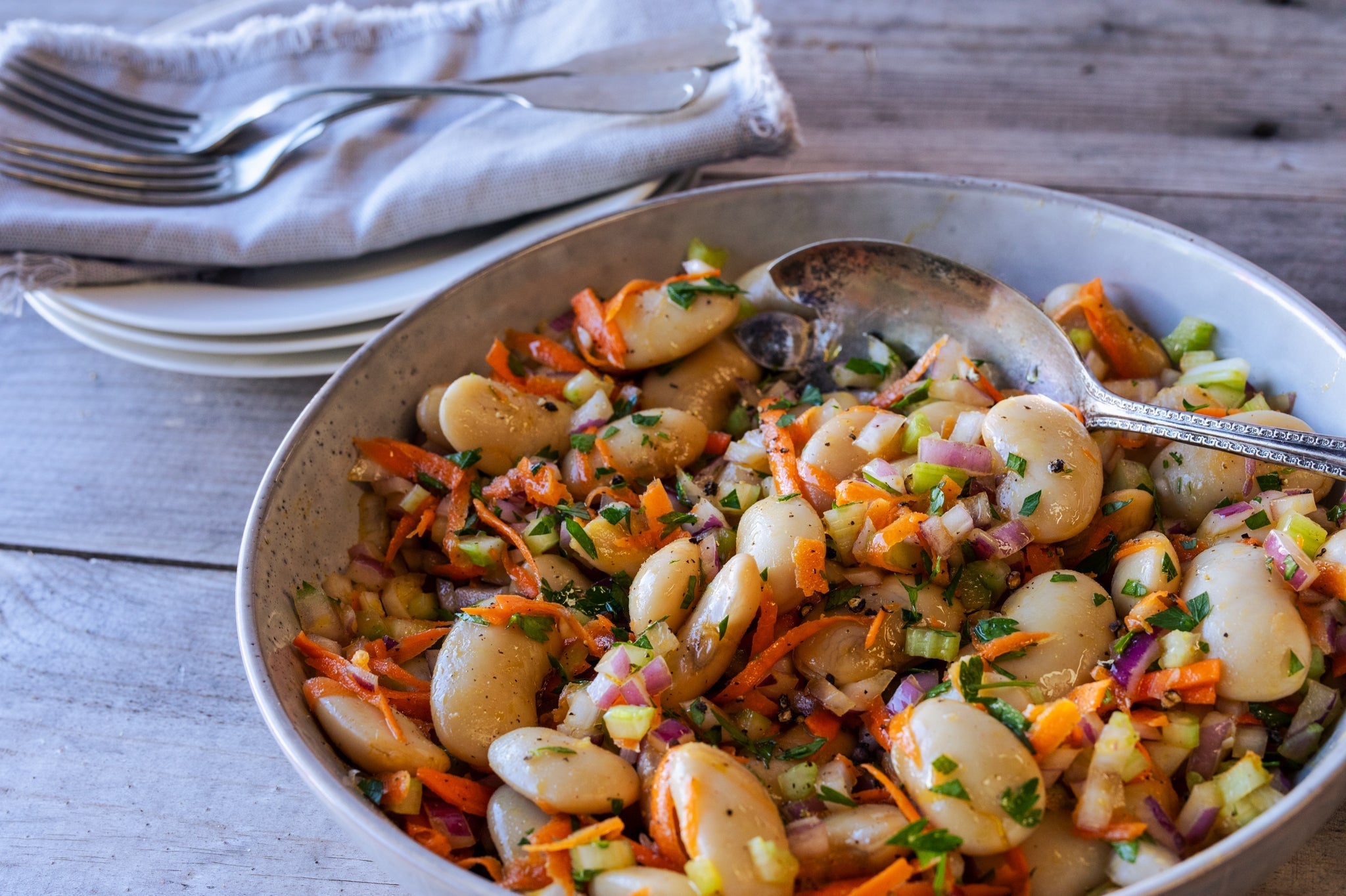 Insalata di Corona (Corona Bean Salad) - Rancho Gordo