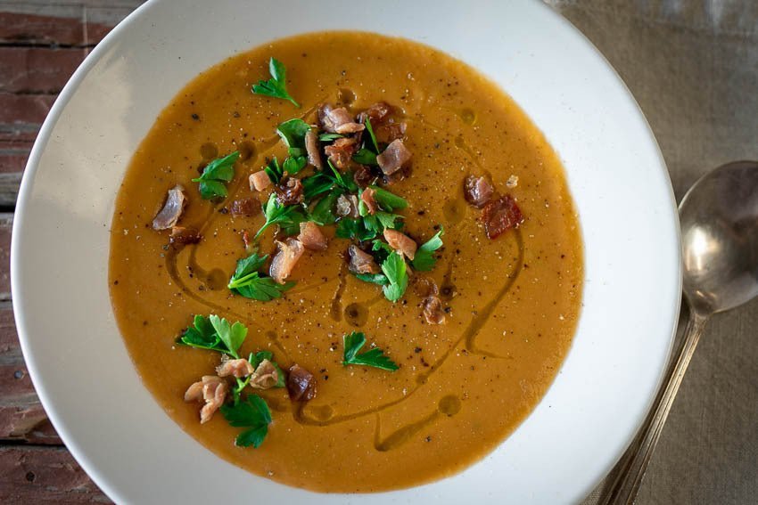 Italian-Style White Bean and Asparagus Soup - Rancho Gordo