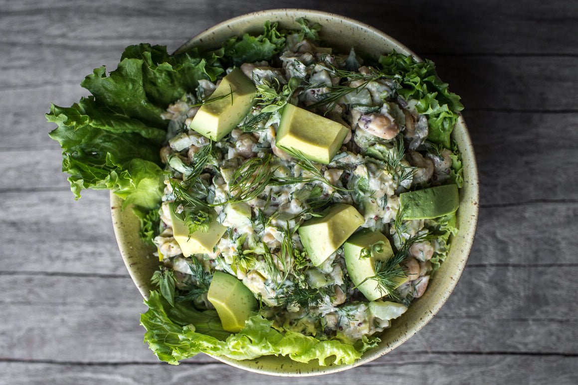 Mississippi Vegan's Chickpea Avocado Salad - Rancho Gordo