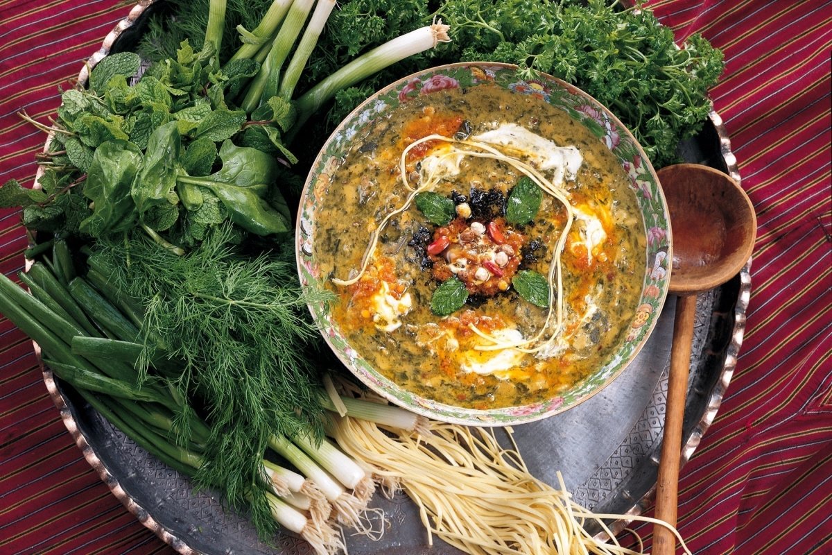 Osh-e Reshteh (Persian Noodle Soup) - Rancho Gordo