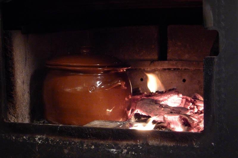 Polenta with Heirloom Beans and Chard - Rancho Gordo