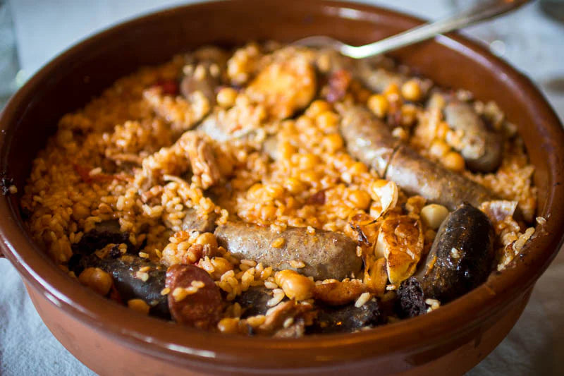 A Muy Porky Spanish Rice Dish for your Garbanzos