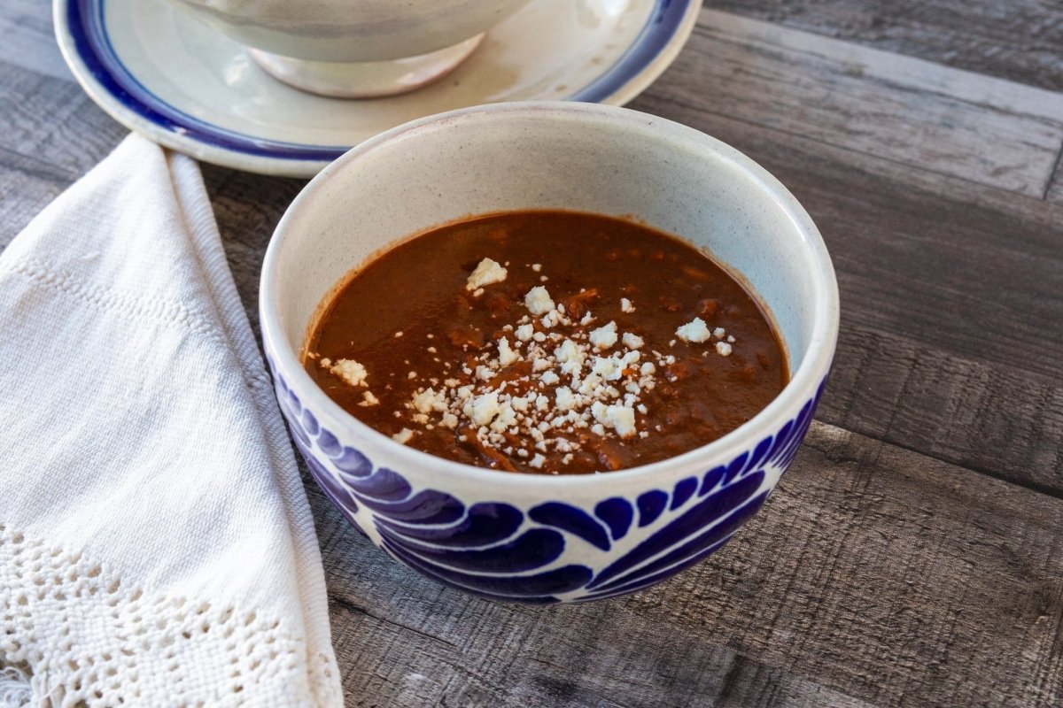 Sopa de Frijol con Longaniza (Bean Soup with Longaniza) - Rancho Gordo