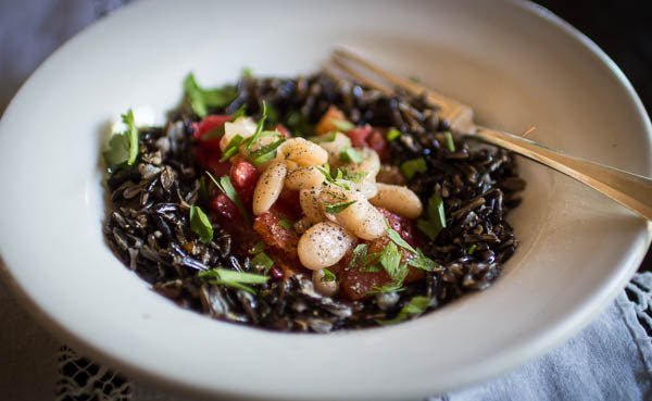 Wild Rice, White Beans, and Tomatoes - Rancho Gordo