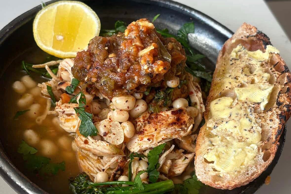 Zipper Cream Peas with Broccolini - Rancho Gordo