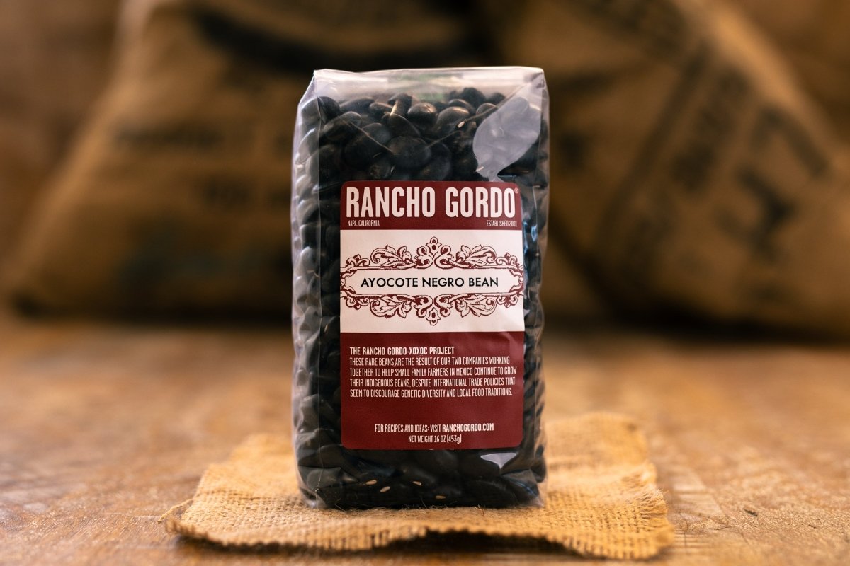 Ayocote Negro Bean - Rancho Gordo