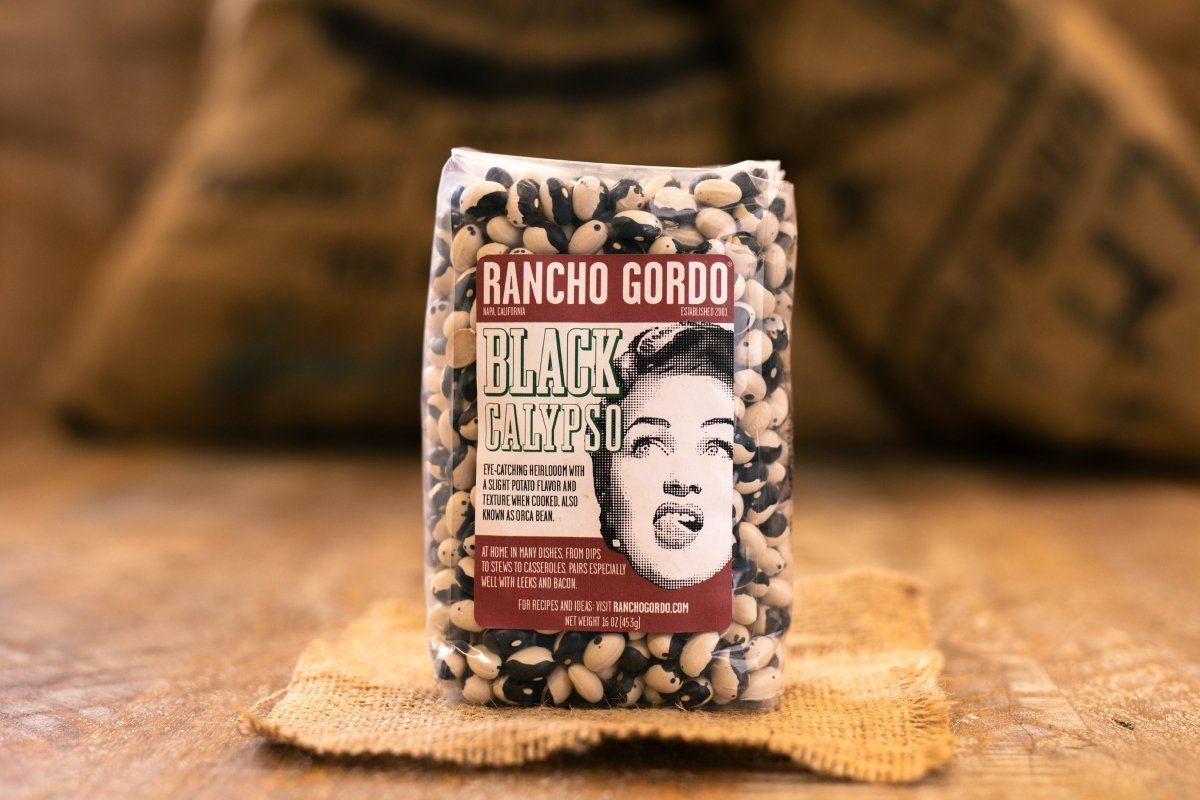 Black Calypso Bean - Rancho Gordo
