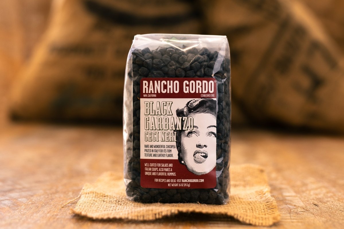 Black Garbanzo Bean - Rancho Gordo