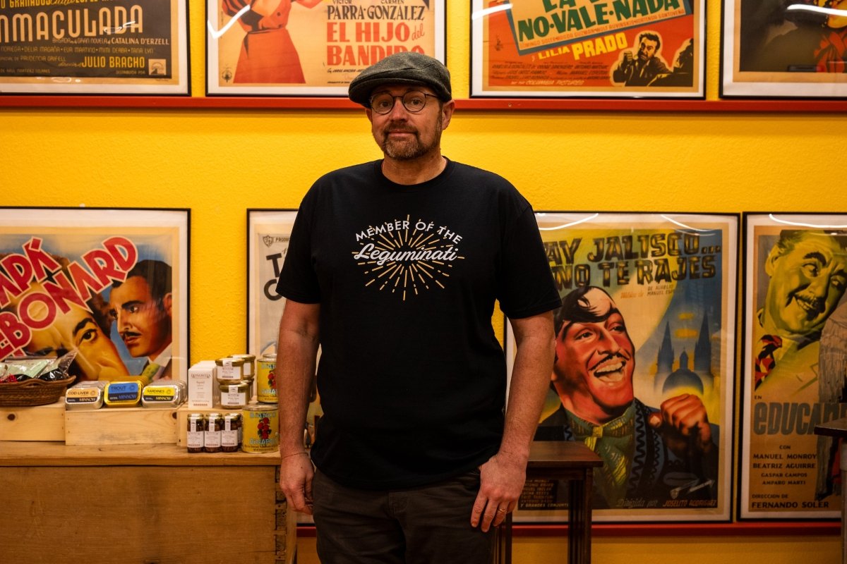 Black Leguminati T-Shirt - Rancho Gordo