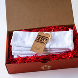 Handwoven White Napkins (Set of 4) - Rancho Gordo