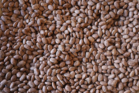 A full frame of pink/brown pinto beans