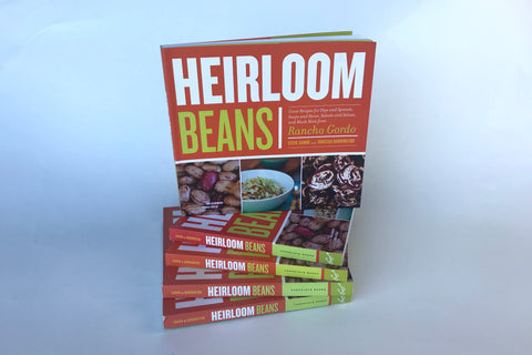 Five copies of Rancho Gordo Heirloom Beans Cookbook 