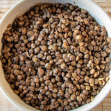 Rancho Gordo cooked French-style green lentils 