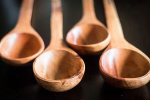 Rancho Gordo Wooden Spoons from Michoacan, Mexico