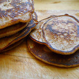 Pancakes made out of Pinole - Rancho Gordo