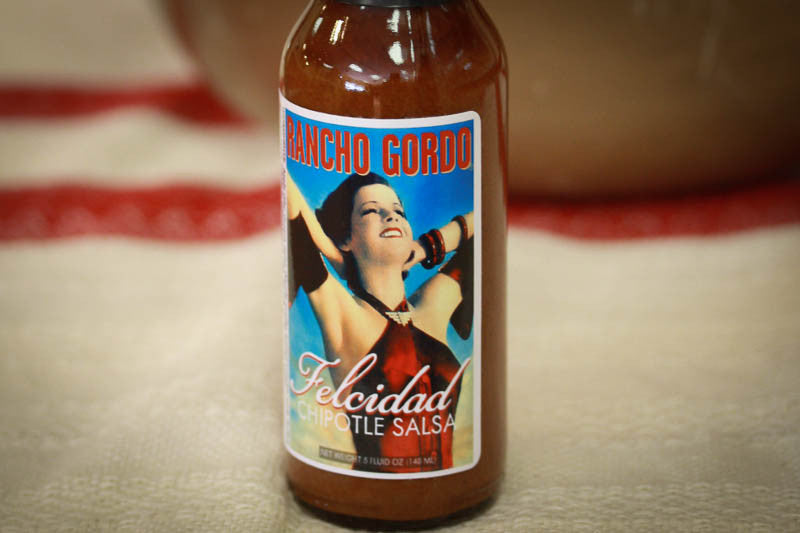 Felicidad Chipotle Sauce bottle, Rancho Gordo
